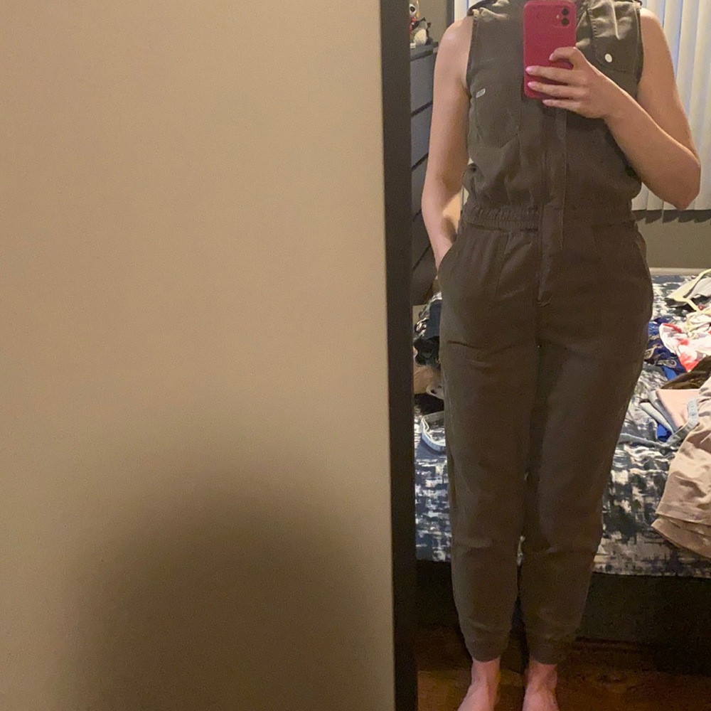 Guess Dark Green Jumpsuit